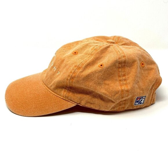 Bud Light Hat Orange Fade Adjustable Buckle Strap Cap Headgear by Games One Size - Picture 3 of 9